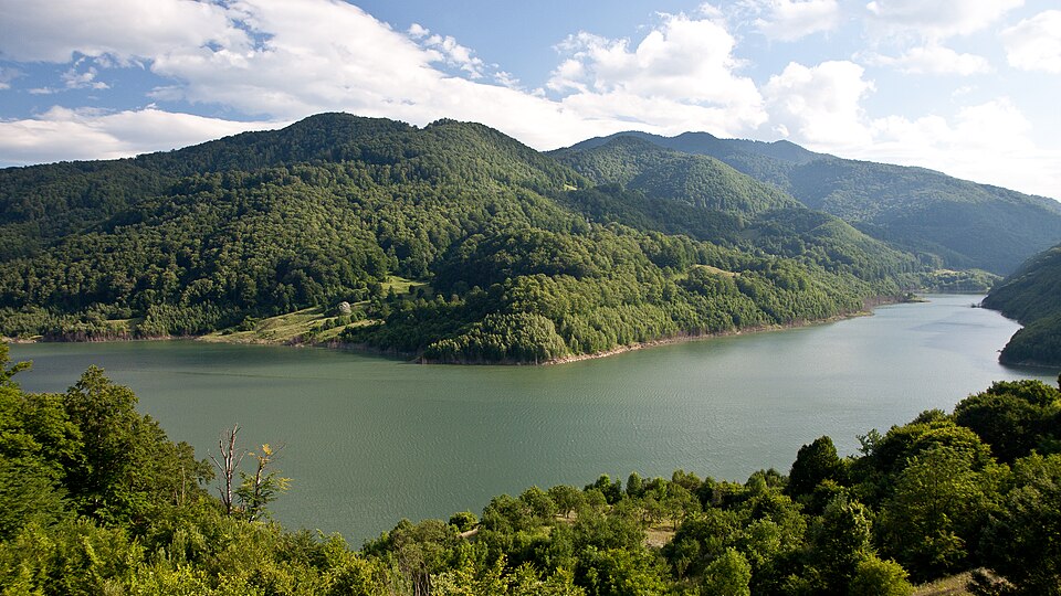 Intrare stațiune Sărata Monteoru